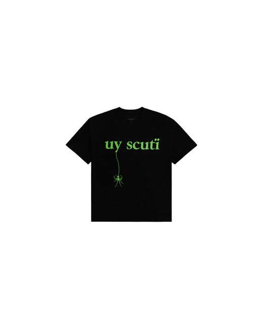 Sp5der Black Uy Scuti Ss T-Shirt 203"