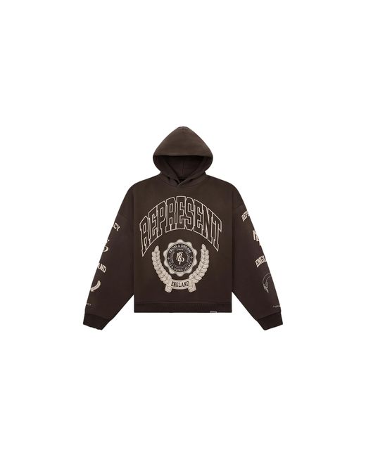 Represent Black Legacy Crest Hoodie "Nero" Mlm100372 17"