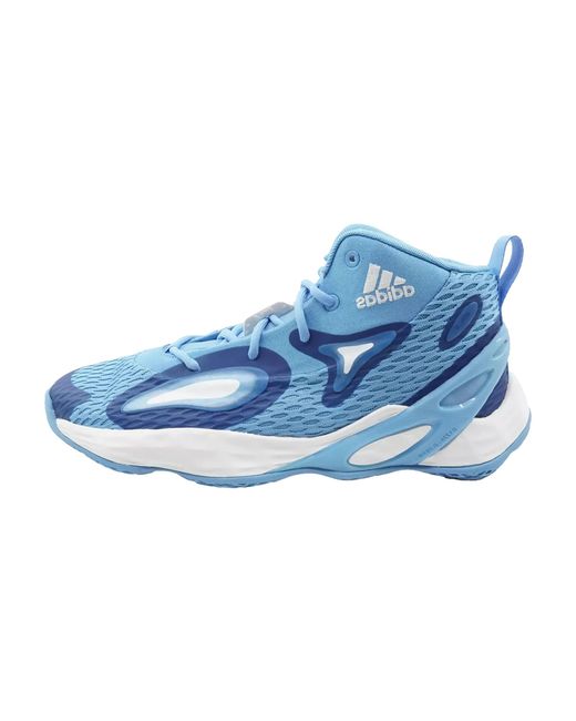 Adidas Blue Exhibit A Mid "Tmlgbl,Ftwwht,Tmlgbl" Gw2920" for men
