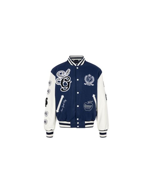 Stadium Goods Blue Nyc Varsity Jacket "Nyc Varsity Jacket" Sgs0530"