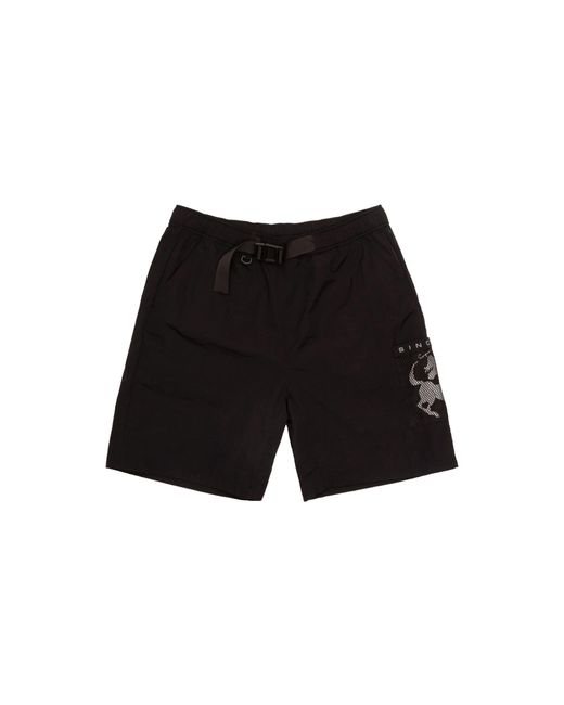Sinclair Black Mesh Pocket Shorts Smb49 2" for men