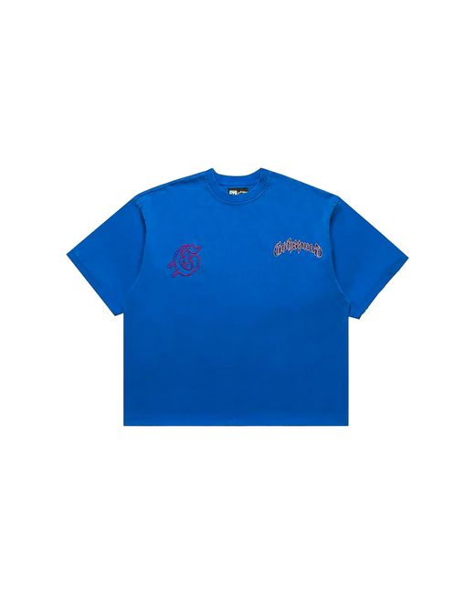 GODSPEED NEW YORK Blue Gspd Run Club T-Shirt "Royal" Gs625" for men