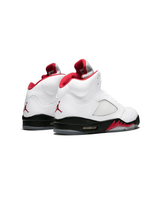 Nike Black Air 5 Retro "Fire 2013" 136027 100" for men