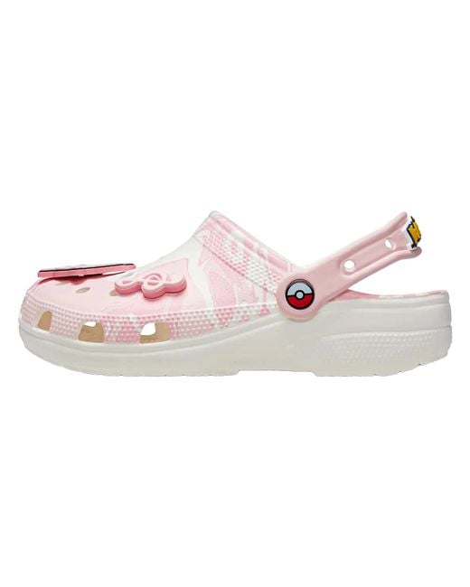 CROCSTM Black Classic Clog "Pokémon Jigglypuff" 210243 90H" for men