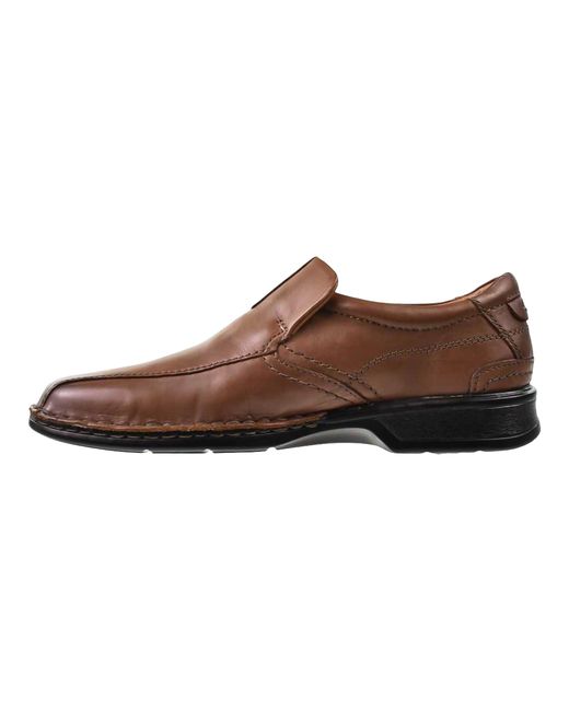 Clarks Brown Escalade Step (Wide) Leather" 26113919W" for men