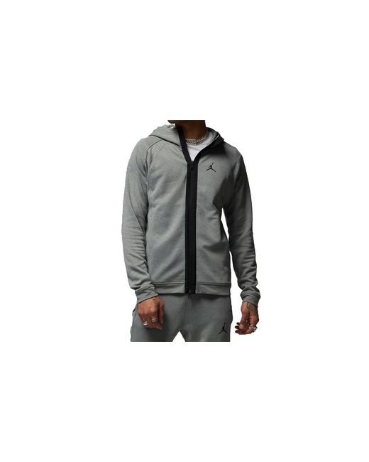 Nike Black Dri-Fit Sport Air Fleece Full-Zip Hoodie Dv9783 063" for men