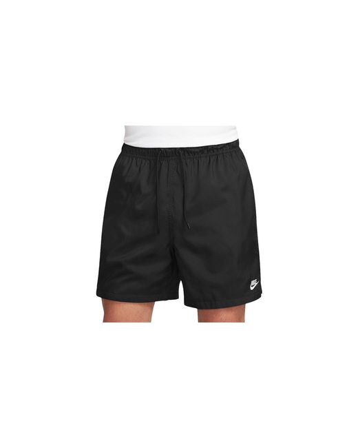 Nike Black Club Woven Flow Shorts Fn3307 010" for men