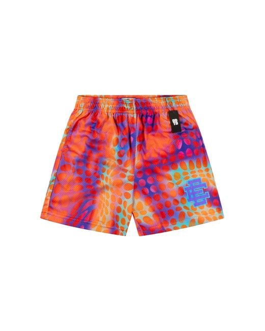 Eric Emanuel Black Ee Basic Shorts "Polka Dot Bay" Ee907" for men