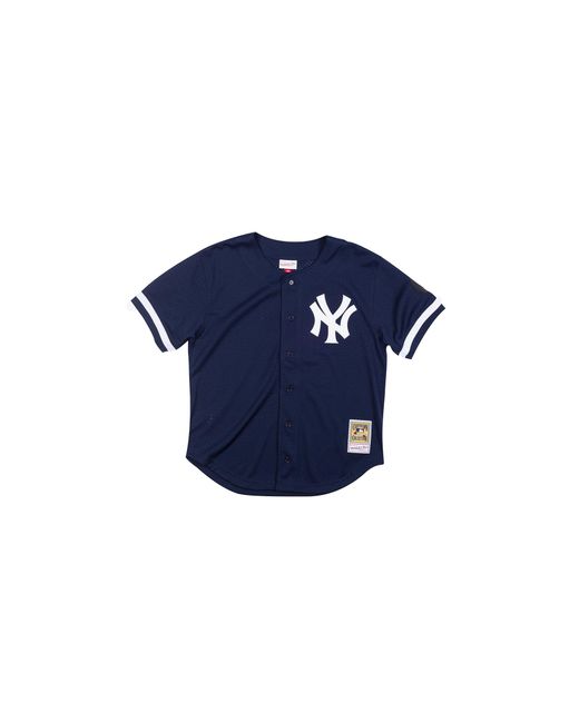 Mitchell & Ness Blue Batting Pricing Jersey "Mlb Yankees 1999 Yogi Berra" Abbfgs19058 Nyynavy99Ybe" for men