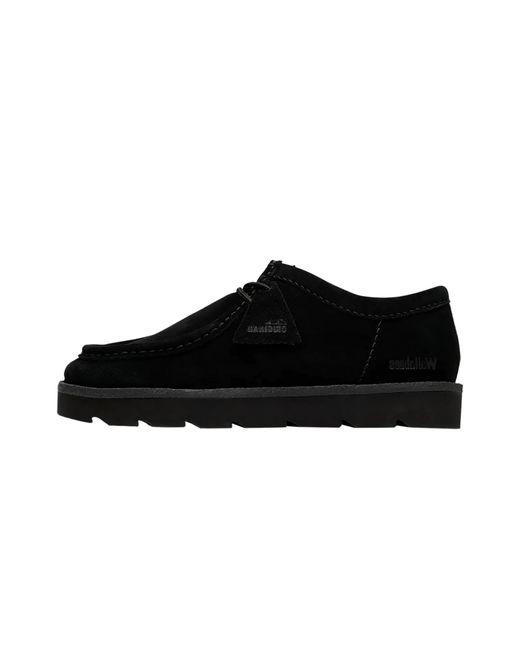 Clarks Black Meare Walla Suede" 26183761" for men