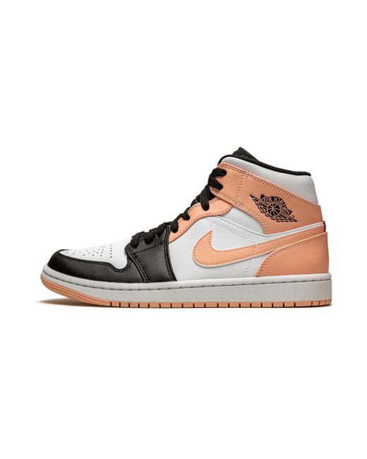 Nike Black Air 1 Mid "Crimson Tint" 554724 133" for men