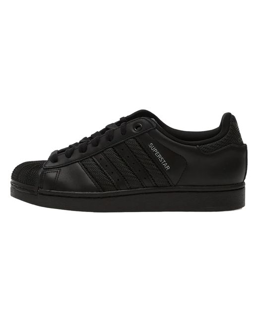 Adidas Black Superstar Ii Mesh Stripes" Jq6344" for men