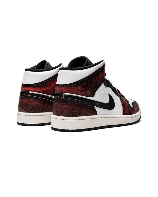Nike Black Air 1 Mid Se "Wear-Away for men