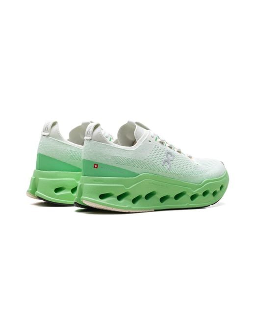 On Shoes Green Cloudsurfer Max "Mineral/Honeydew" 3Wf30224288"