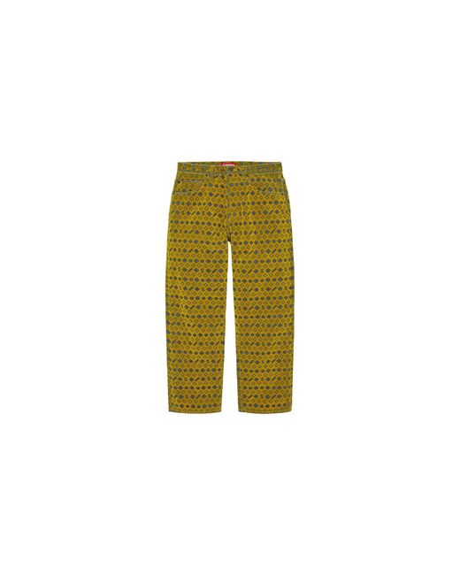 Supreme Green Chain Stitch Dress Pants Su26012"
