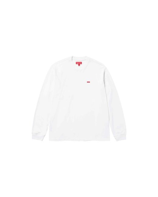 Supreme Black Small Box L/S T-Shirt "Ss24