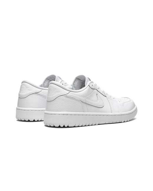 Nike Black Air 1 Low Golf "Triple" Dd9315 101" for men
