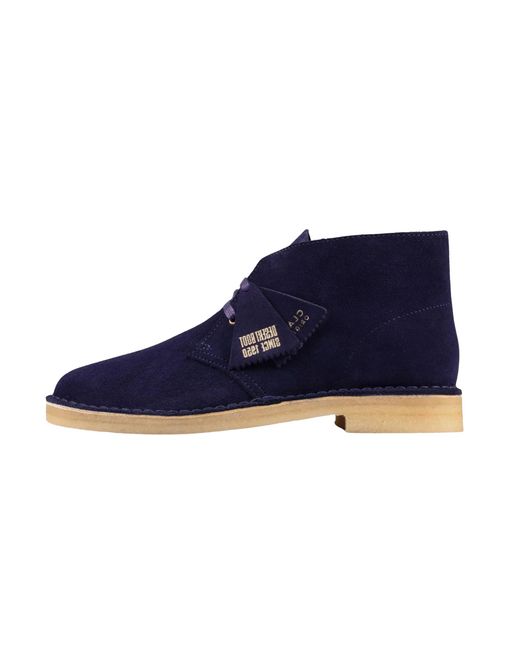 Clarks Blue Desert Boot "Deep" 26154725" for men