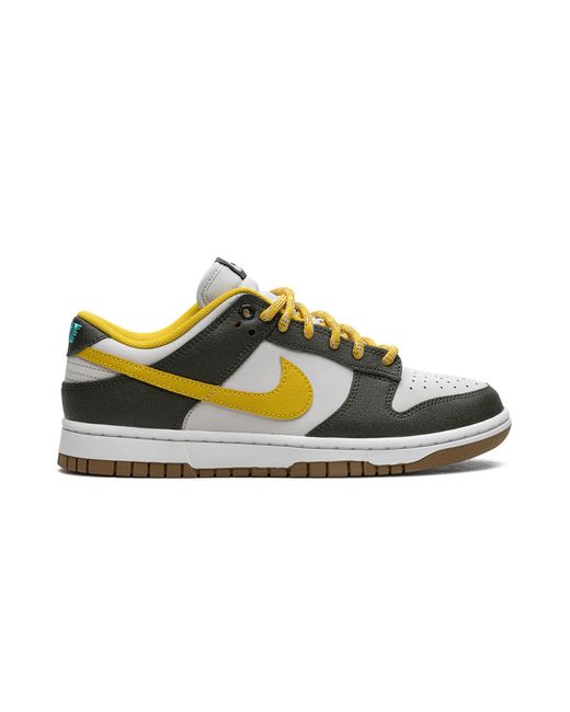 Nike Black Dunk Low "Cargo Khaki Vivid Sulfur" Fv3629 371" for men