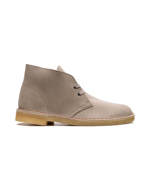 Clarks Brown Desert Boot "Sand Suede" 26155527" for men