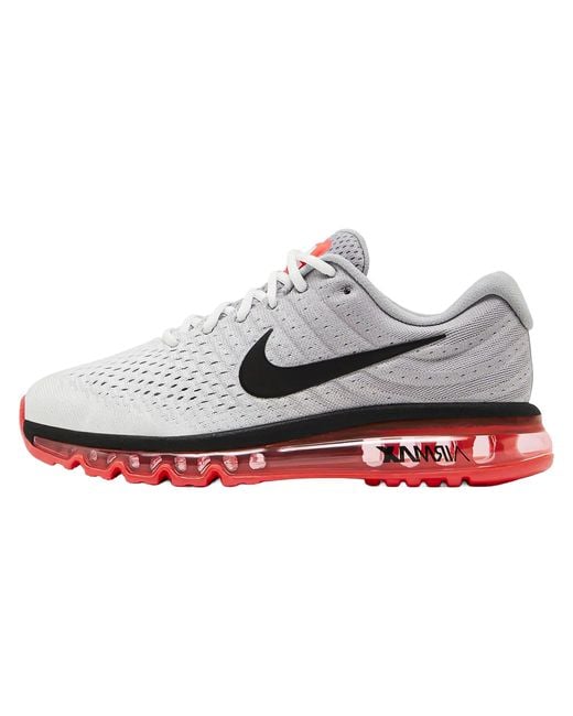 Nike Black Air Max 2017 "Wolf Hot Punch" 849559 106" for men