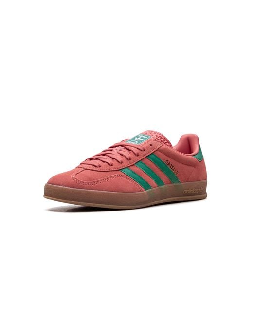 Adidas Red Gazelle Indoor "Preloved Scarlet" Jh5407" for men
