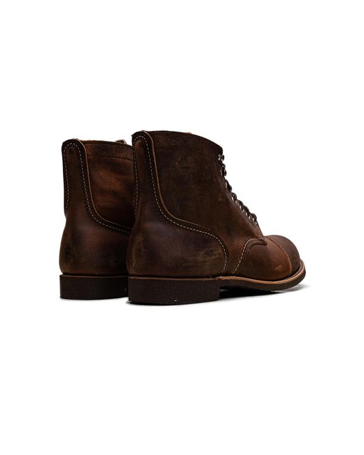 Red Wing Brown Iron Ranger "Wide for men