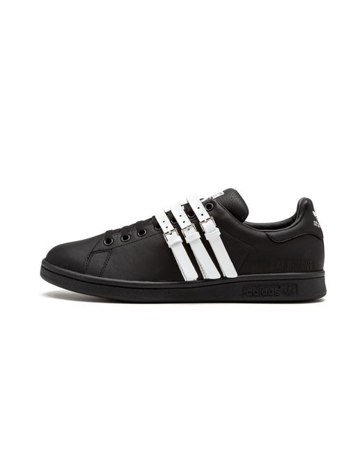 Adidas Black Stan Smith Strap "Raf Simons Core" S75801" for men