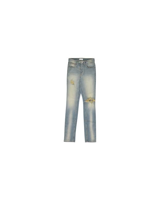 Rhude Black Straight-Fit Jeans Rhd-Mjns-0030" for men