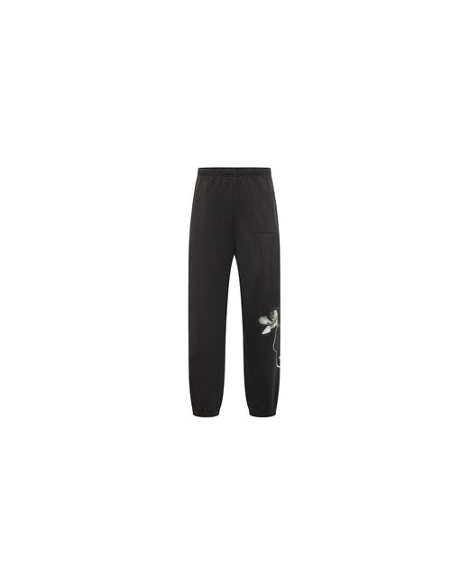 Adidas Black Gfx Ft Pants In4339" for men