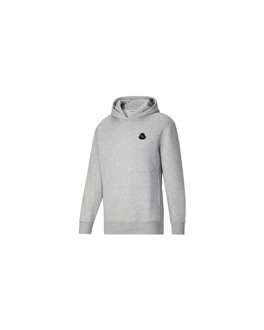 PUMA Black Rudagon Hoodie "Light Heather" 623612 04" for men
