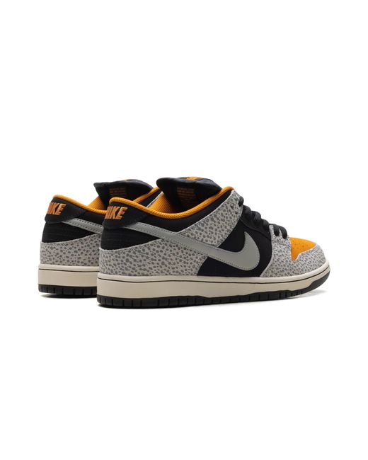 Nike Black Sb Dunk Low Pro "Electric Pack Cobblestone" Fz1233 001" for men