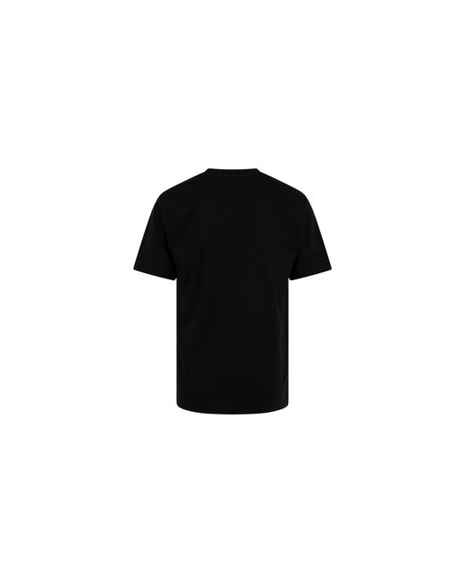 A Bathing Ape Black Glass Beads College T-Shirt 0Zxtem110059Dbkx" for men