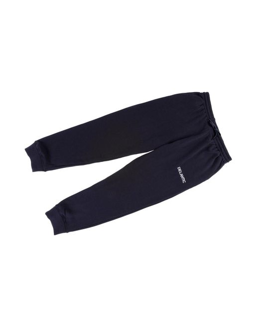 Delantic Blue Ea Velour-Lined Sweatpants "East Atlanta" Dela009" for men