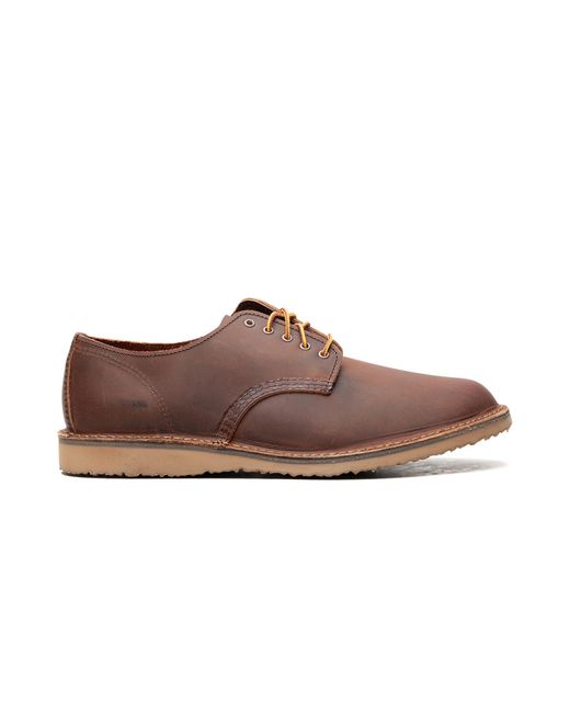 Red Wing Brown Weekender Oxford "Copper Rough & Tough for men