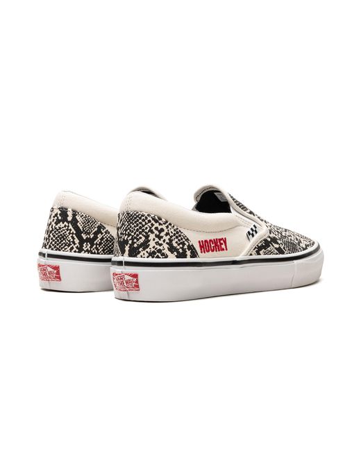 Vans Black Hockey Skate Slip On "Snakeskin" Vn0A5Fca7W1" for men