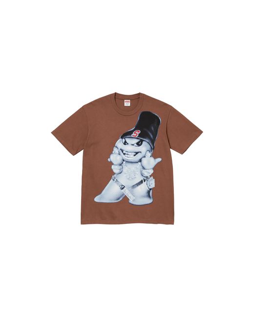 Supreme Black Snowman T-Shirt "Fw25
