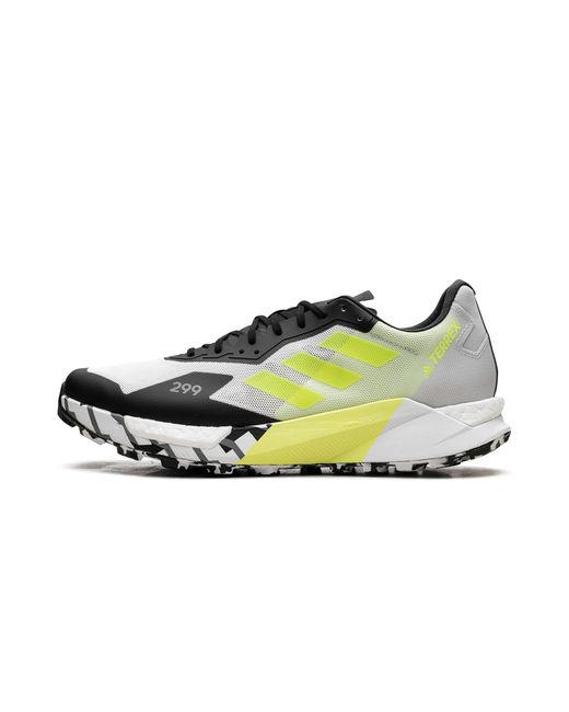 Adidas Black Terrex Agravic Ultra "Cloud/ Two/Core" Fy7629" for men
