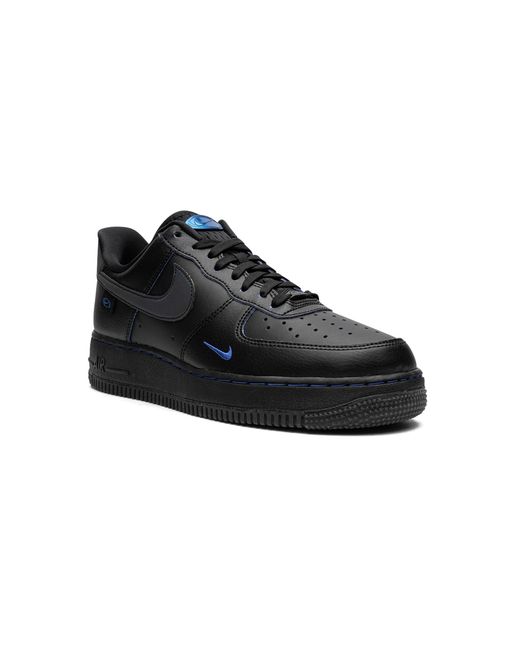 Nike Black Air Force 1 Lo '07 Lx Mns "Worldwide" Fb1840 001"