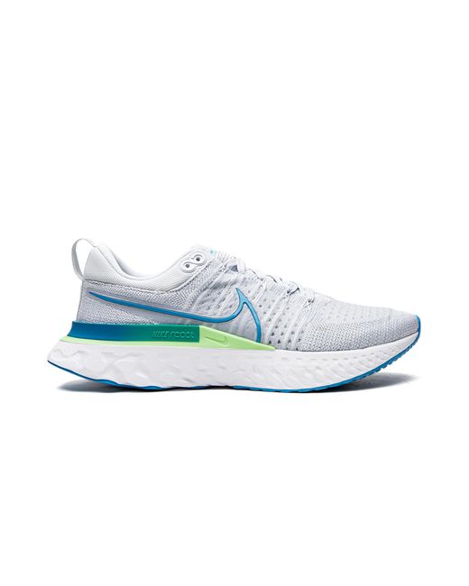 Nike Black React Infinity Run Flyknit 2 "Laser" Ct2357 007" for men