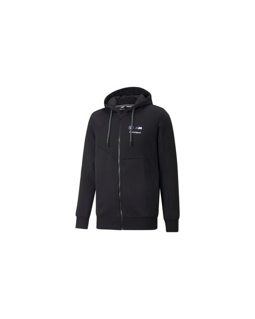 PUMA Black Bmw Motorsport Hdd Sweat Jacket 535864 01" for men