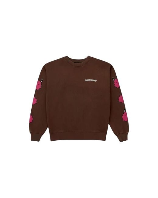 Chrome Hearts Brown Matty Boy Structure Crewneck Sweatshirt Chrm1167" for men