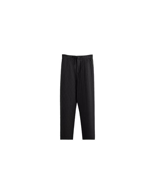 Kith Black Quilted Garrison Pants Khm060503 001" for men