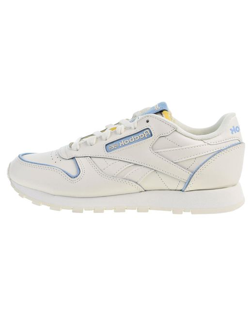 Reebok Black Classic Leather "Chalk Washed" Ef7861"