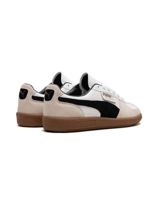 PUMA Black Palermo Leather Vapor Gum" 39646401" for men