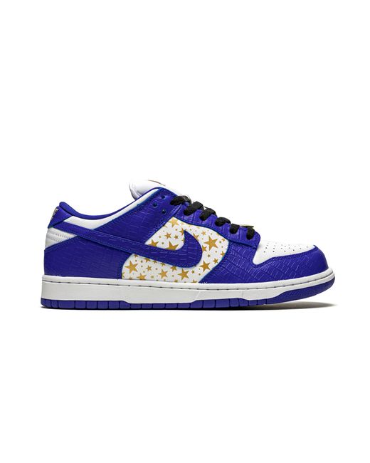 Nike Blue Sb Dunk Low "Supreme for men