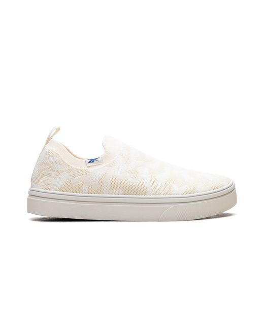Reebok Black Onlux Slip-On "Chalk" Gz6384" for men
