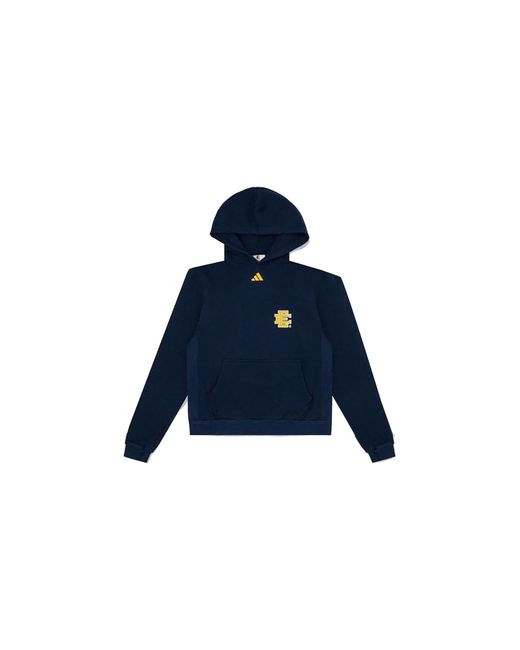 Eric Emanuel Blue Ee Basic Hoodie "Adidas X Mcdonald'Snavy/ Ee601" for men