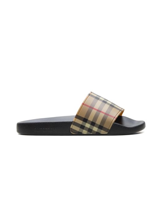 Burberry Black Slides "Archive" 8024232"