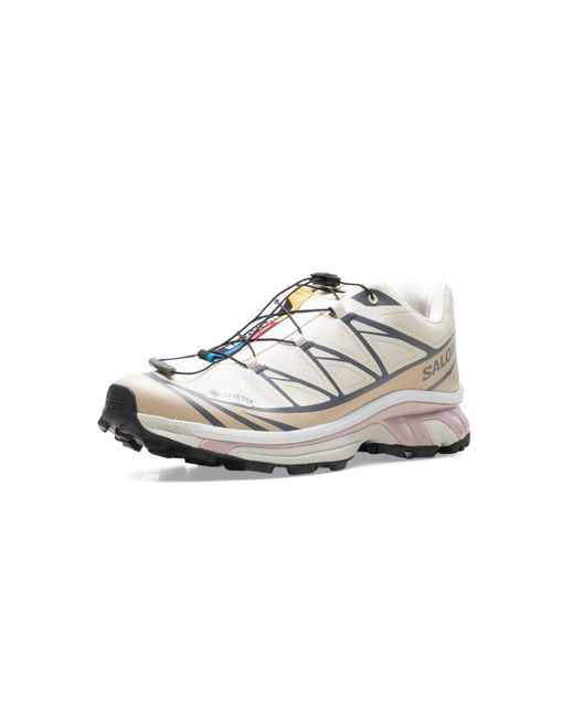 Salomon Black Xt-6 Gtx "Almond Milk Mauve" L47581200" for men